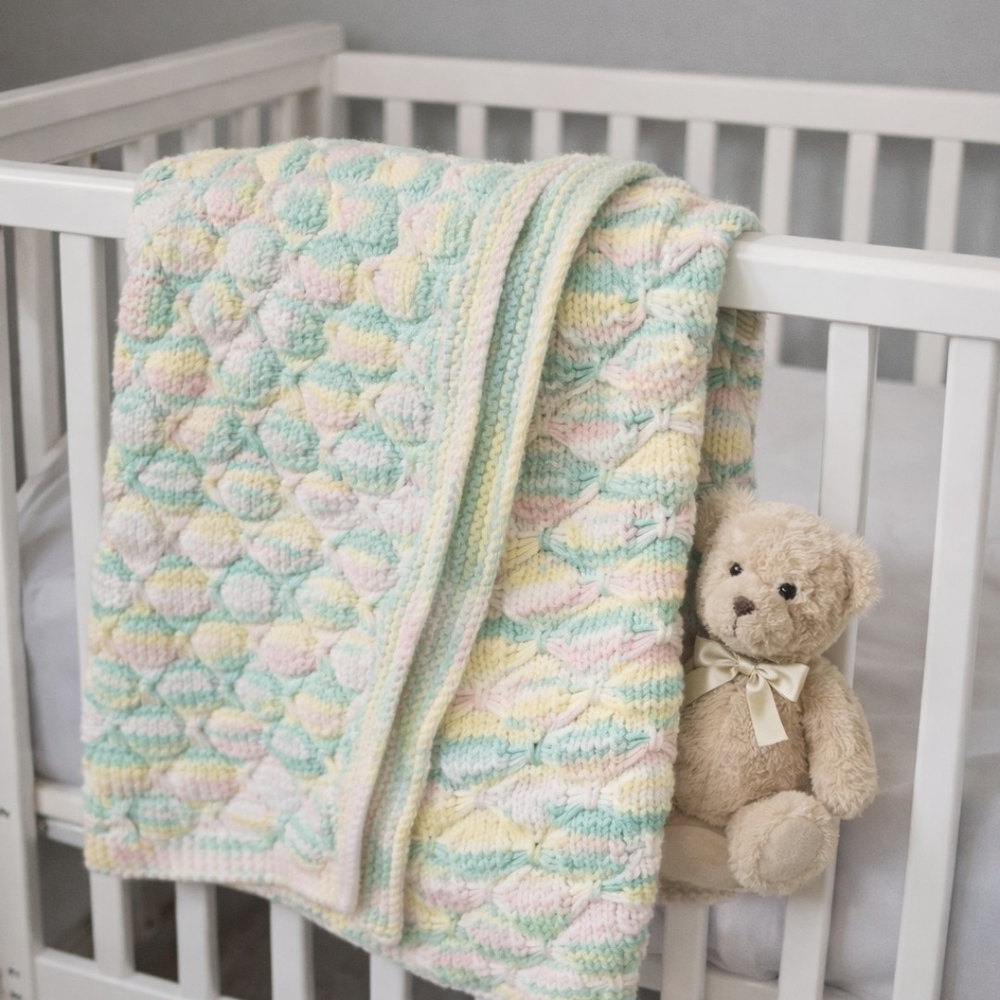 Pastel Multicolor Baby Blanket